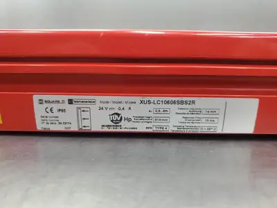 Telemecanique XUS-LC10606SBS2R/XUS-LC10606SBS2T Safety Light Curtain Set. 5C-11
