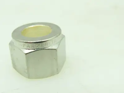 Yor-Lok 316 SS Stainless Compression Flare Fitting Nut 1/2" Tube  LOT OF 9