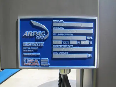 USED ARPAC PRO-4006-L