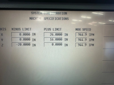 2013 HURCO VM10HSI MACHINING CENTERS, VERT., N/C & CNC | Wheeler Machinery Sales (17)