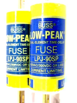 NEW BUSSMANN LPJ-90SP FUSES LPJ90SP LOT OF 2