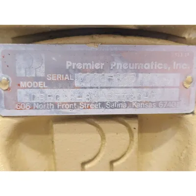 USED PREMIER PNEUEMATICS INC. HDREG98-8NH-2-RTT3CHE