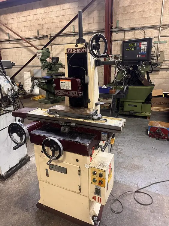 Used CHEVALIER FSG-618M Reciprocating Surface Grinders Ontario CA | Trader Machinery Inc #1289368