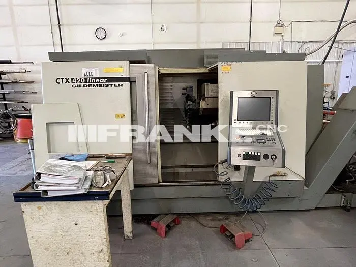 Used 2004 DMG MORI GILDEMEISTER CTX 420 LINEAR CNC Lathes | FRANKE CNC, LLC #1382634