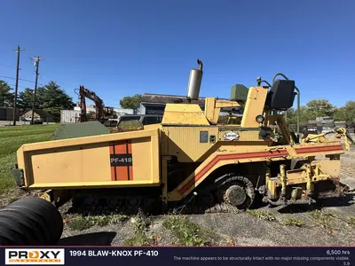 Used 1994 BLAW-KNOX PF-410 Asphalt Pavers Louisiana US | Proxy Equipment #1379951