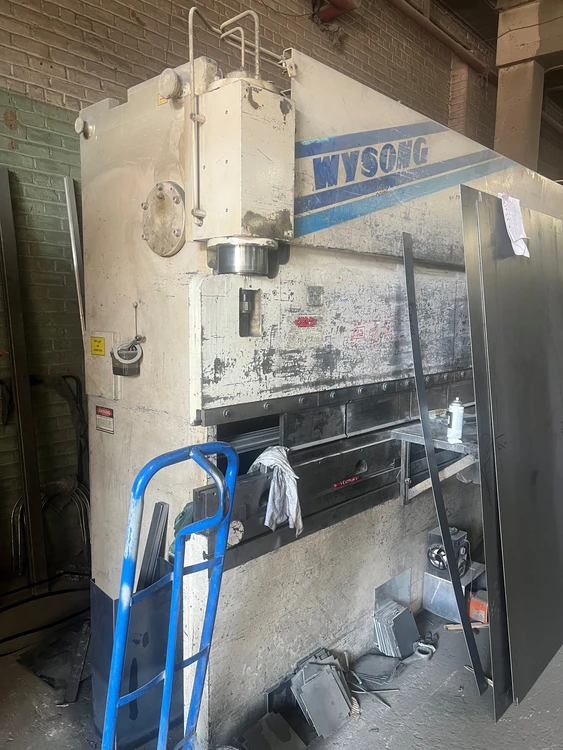 Used 1991 Wysong MTH-140-144 Press Brakes New Jersey US | Machinery Values #302448
