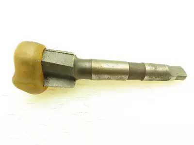 J Brisbois 1 3/16" Carbide Drill Bit Tooling Coolant 7/16" Bore Morse Taper No 2