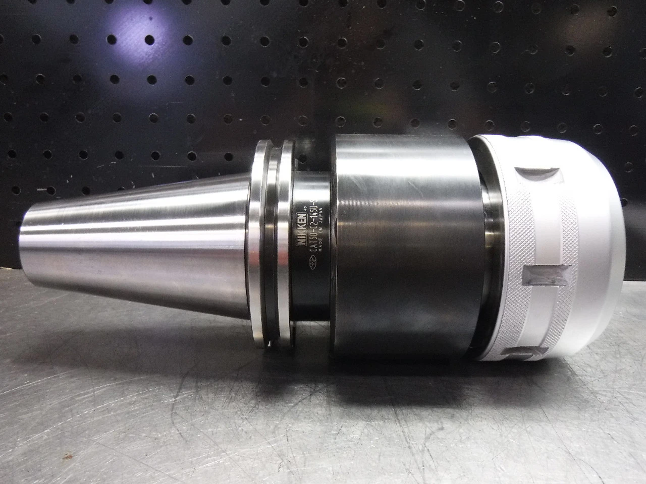 Nikken CAT50 2" Power Milling Chuck 6" Projection CAT50-C2-145U-SL5 (LOC777)