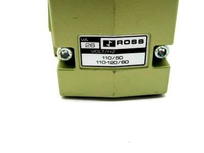 NEW ROSS CONTROLS W7077C6331 SOLENOID VALVE 110/50 110-120/60