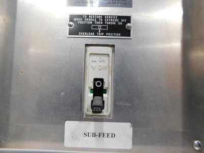 Used KINNEY ELECTRICAL 306390 Electrical Panels Ohio US | Equipment Recovery Corp. #1330042