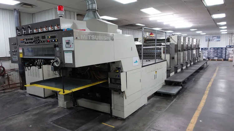 Used 1996 MITSUBISHI 3FR Offset Presses Ohio US | Machinery Solutions Group, Inc. #868865