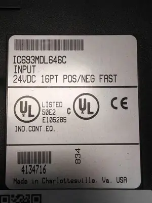 USED GE FANUC IC693MDL646C