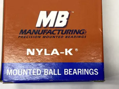 NEW MB MANUFACTURING MOUNTED BALL BEARING NYLA-K