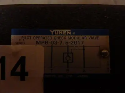 USED YUKEN MPB-03-7.5-2017