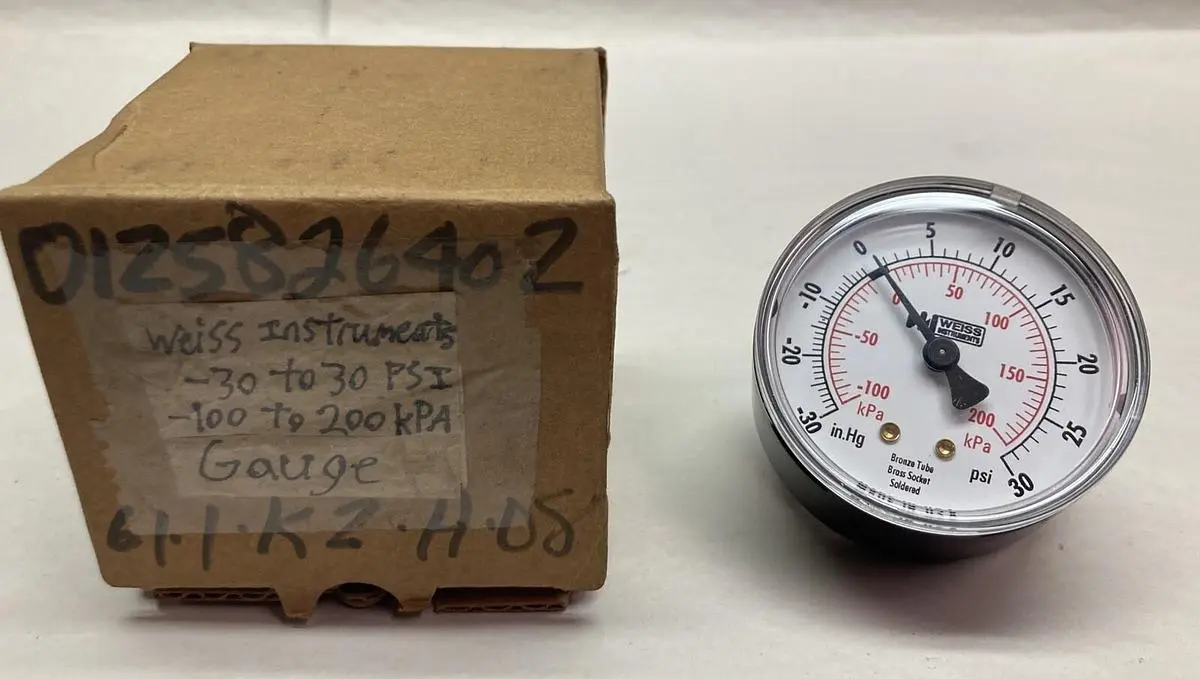 New | in-Stock WEISS _UNKNOWN_ Universal Pressure Meters Ohio US | Surplus Asset Holdings #1248066