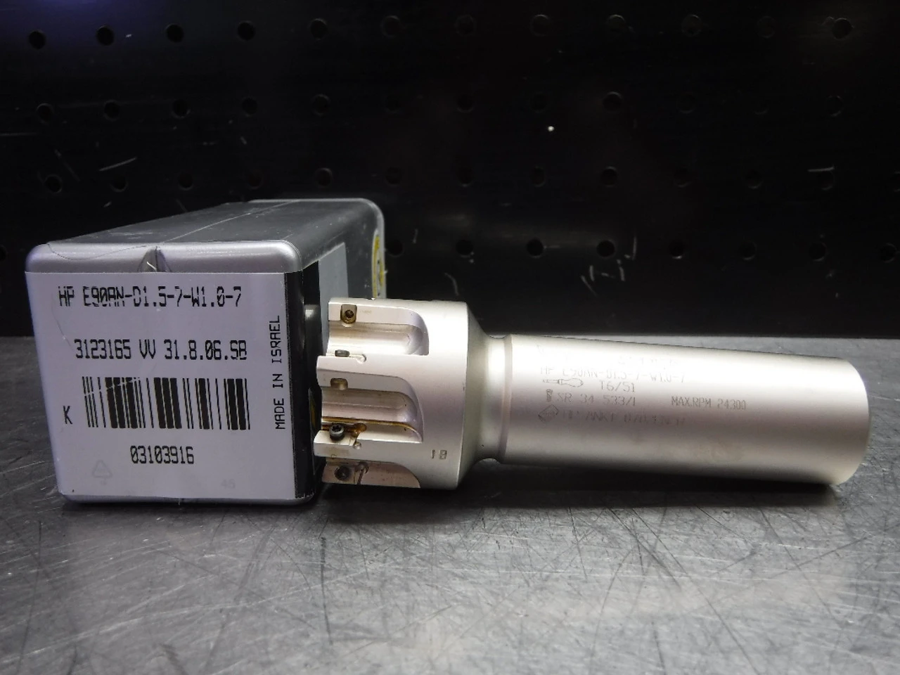 Iscar 1.5" Indexable Endmill 1" Shank HP E90AN-D1.5-7-W1.0-7 (LOC326)