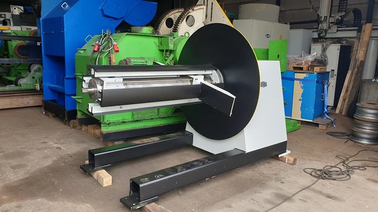 Used FASTI SCHRÖDER 5 TON Coil Cradles & Straighteners BE | Apt International N.V #362583