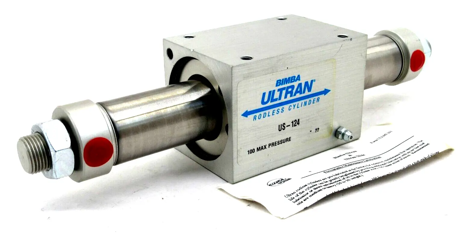 NEW BIMBA ULTRAN US-124 RODLESS CYLINDER US124