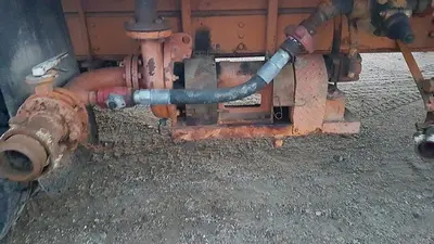 USED 1990 IHC INTERNATIONAL 4900 TANDEM AXLE OILFIELD PUMP/KILL TRUCK