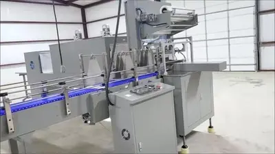 Filling Line, Bottles, Blow Molder, Filler/Rinser/Capper, Wrapper #A744851