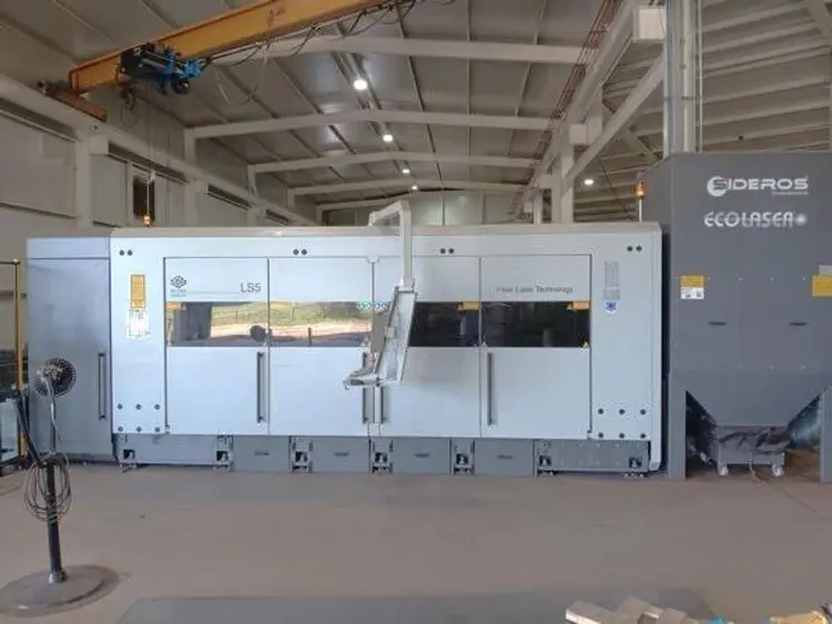Used 2022 BLM GROUP LS5 12 KW FIBER LASER Laser Cutters Texas US | Legacy CNC Machinery, LLC #443281