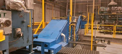Item# C417 Mesh Belt Austemper Line Available-650 Pounds/Hour