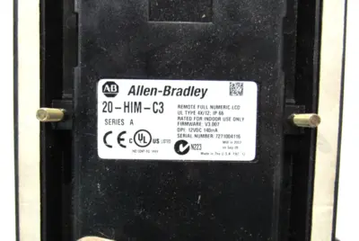 USED ALLEN BRADLEY 20-HIM-C3 PROGRAMMING MODULE 20HIMC3