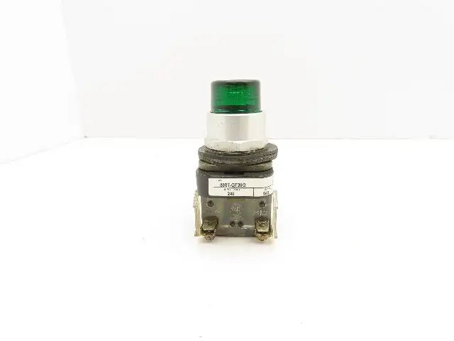 Allen Bradley 800T-QT20G Green Illuminated Pushbutton 30mm