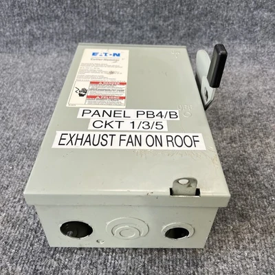 Used Eaton DG321NRB Misc Electrical & Power Parts California US | Davliegogo LLC #1710182