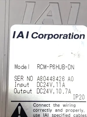 USED IAI HUB UNIT 4-AXIS 24VDC CONTROLLER