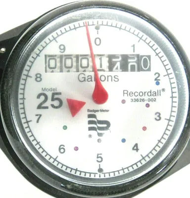 NEW BADGER MODEL 25 WATER METER