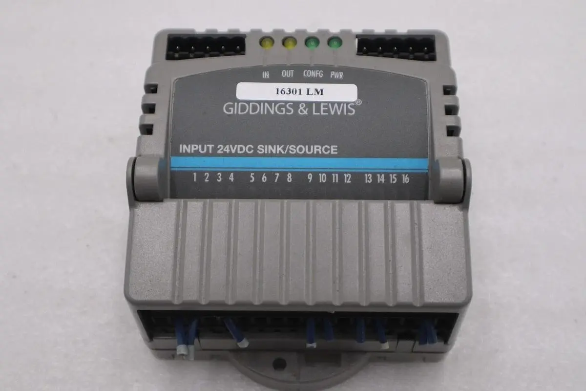 GIDDINGS & LEWIS M.1300.7372 R1 Input Module 24VDC SINK/SOURCE STOCK 649-D