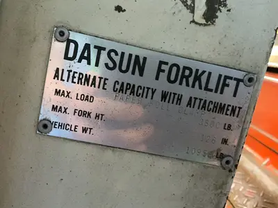 Used DATSUN CPF02A30V Liquid Propane Forklifts Ohio US | HGR 24 #1326015