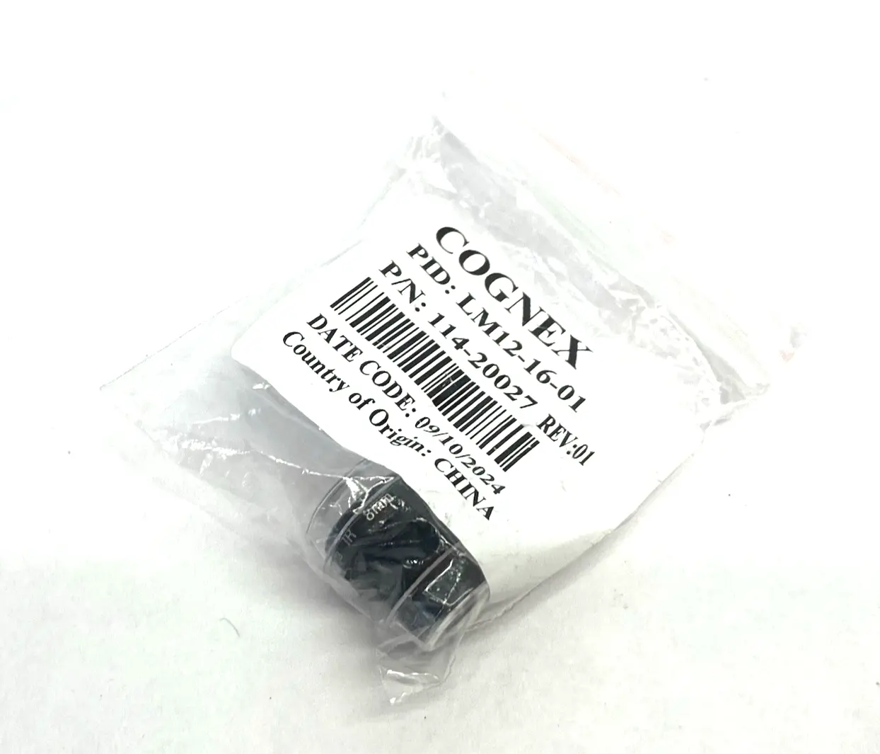 New | in-Stock Cognex S-Mount Lens 16mm Focal Length 114-20027 Optics Michigan US | Maverick Industrial Sales #1391504