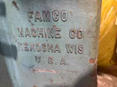 6 TON FAMCO MODEL #5R ARBOR PRESS: YOBRO #24691