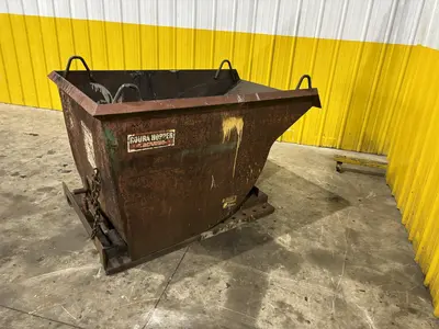 72" X 60" X 48" SCRAP HOPPER: STOCK #22911