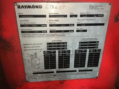 Used RAYMOND FASI R40TT Material Handling (misc) Ohio US | HGR 24 #1265964