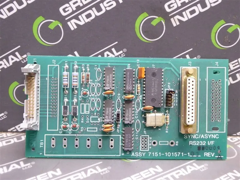 SNW 7151-101571-103 Sync/Async RS232 PCB Rev.A Used