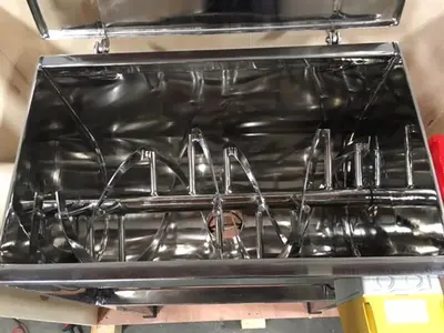 New NEC 2.5 Cu Ft Stainless Steel Double Ribbon Blender