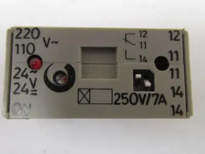 Schalterstellung 286-616 More Range Time Relay Module 4 Time & Voltage Ranges