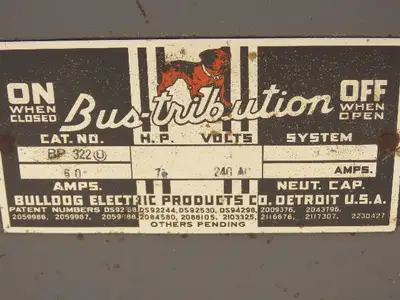 Used BULLDOG _UNKNOWN_ Relays & Switches Indiana US | Arrow Industrial #1440419