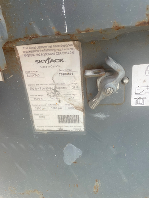 Used 2018 SJ4740 Skyjack Scissor Lifters Florida US | Stack Equipment #1418900