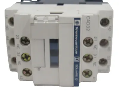 NEW TELEMECANIQUE SQUARE D CAD32 RELAY 120V 50/60HZ