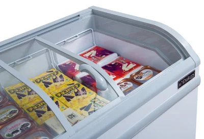 New | in-Stock Dukers New Dukers WD-500Y Commercial Chest Freezer in White 56" Display Freezers Illinois US | Falcon Restaurant Supply #1376285