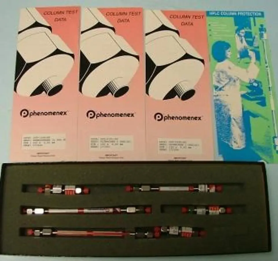 QTY. 1. PHENOMINEX HPLC COLUM SET W/ PART NO 03A-3...