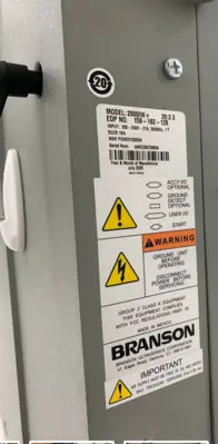 2020 BRANSON 2000IW Ultrasonic Welders | Global Machine Brokers, LLC (4)