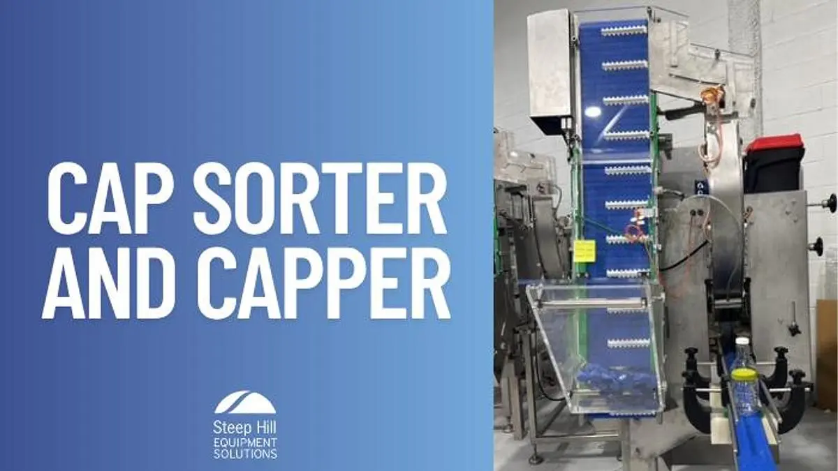 Inline Cap Sorter and Capper