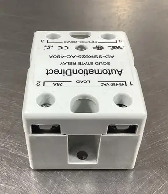 Used AutomationDirect AD-SSR625-AC-480A Relays & Switches | Palmetto Automation #1151775