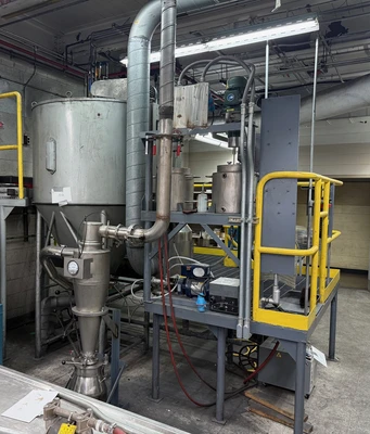 GEA Niro Lab Spray Dryer, 48" ID, stainless steel, atomizing nozzle