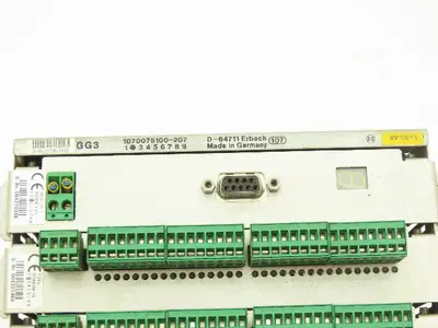 Bosch GG3 1070075100-207 Rack 7 Place W/4 Cards Profibus Module 3-24VDC Modules